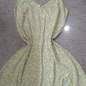 Green Fairycore Doll Dress