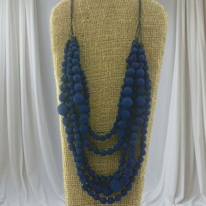 Beautiful Handmade Textile Necklace