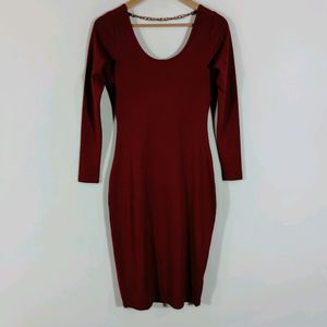 BEBE - Cowl BACK Dress