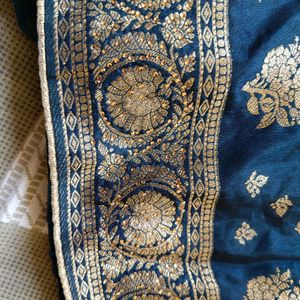 Very Fancy Work Fabric Banarasi