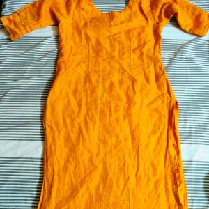 Orange Kurta