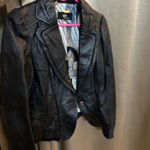 Imported Leather Designer Jacket For Women