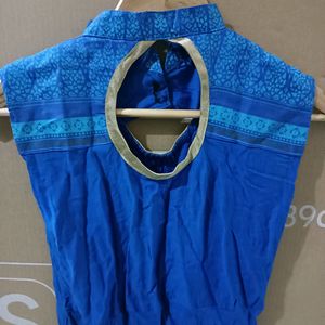 Designer Blue Anarkali