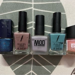 5 Nail paints