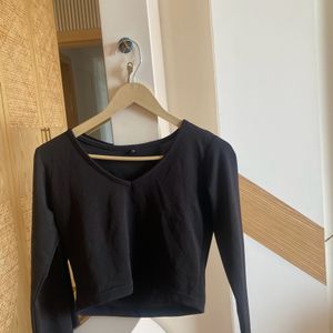 V Neck Full Sleeves Top