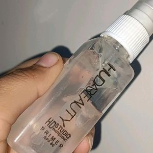 Set Of Huda Beauty Spf60 Primer And Makeup Remover