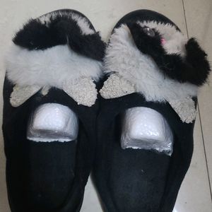 Used winter slipper