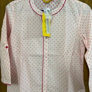 Aurelia Pink Cotton Kurti