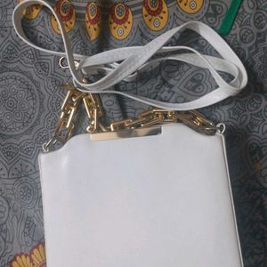 Sling, White Colour Bag , Bags