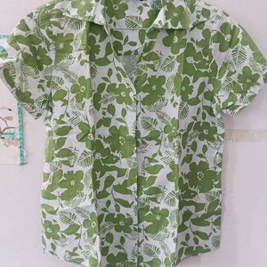 Green Top/shirt For Women