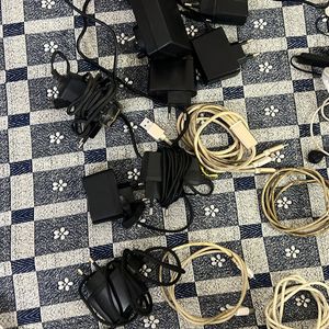 10 Phone Charger And Headphone Lead