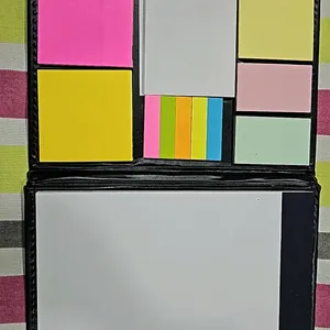 Diary With Writing Pad & Sticky Labels