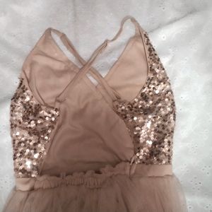 Sequin partywear Backless dress