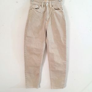 Beige Casual Jeans (Girl's)