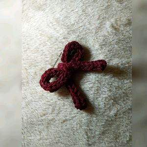 Crochet Bow Clips