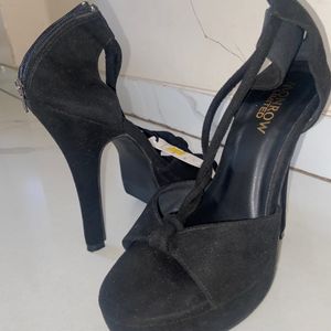 Black brand New With Tag High Heels