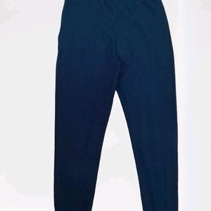 nfcm. Navy Blue Track Pants With Pocket Zip