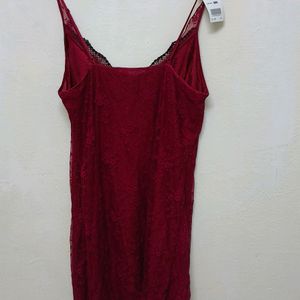 Trendy New Red Wine Sexy Top For Women