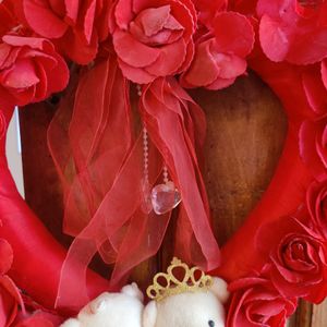 Red Heart Wall Hanging Home Decor Valentine Specia