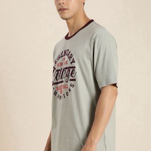 Men Cotton Drop Shoulder Oversized Tshirt