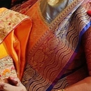 Multicolored Saree