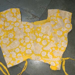 Yellow Ghagra