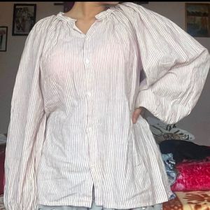 Line Shirt Blouse