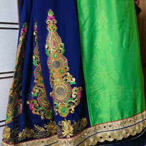 🔥 Last Day Offer 🔥Saree With Stitched Blouse