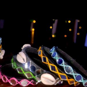 Colourful Garba Bangles 🌈