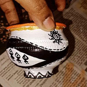 Handmade Warli Decor Item