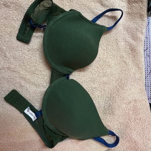 Zivame Green Padded Bra