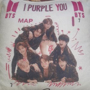 A Cushion With Bts Picture