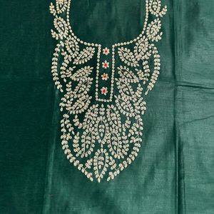 Brand New Rajasthani Emb Kurti Fabric Fir Sale