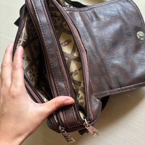 Brown Sling Bag