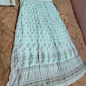 Georgette Padded Lhenga Choli With Dupatta