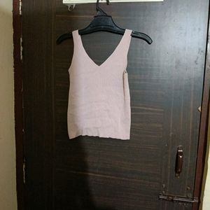 Body Hugging Top With Back Design