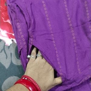 Purple 💜 Kurta Set