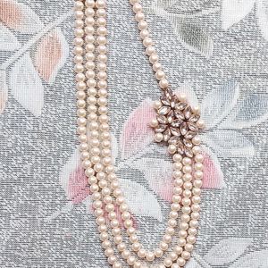 Beautiful Long Pearl Necklace