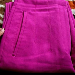 Zara Fushia Trouser