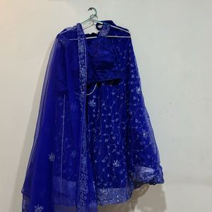 Navy Blue Lehenga