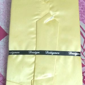 Yellow Party Wear Shirt Unpacked Brand New