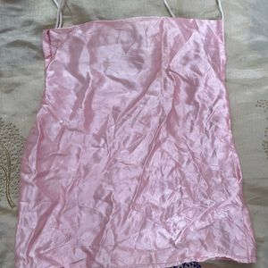 SATIN CROP TOP