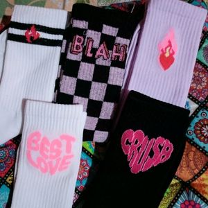 Brand New Emo Socks Any One In 250