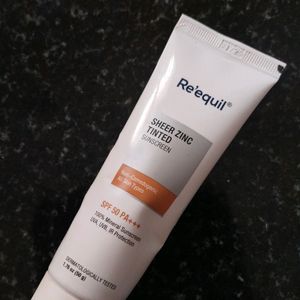 Re'equil Sheer Zinc Tinted Sunscreen