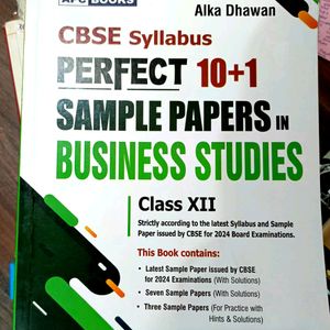 Sample Paper 2024 Edition