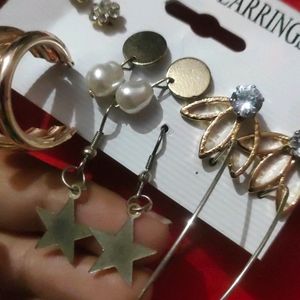 Korean Earrings Set