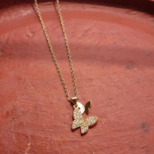 2 Butterfly Necklace