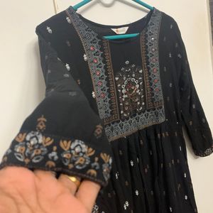 SAABHI black Kurta