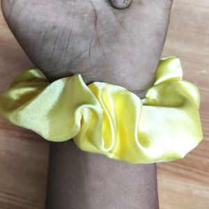 Yellow Scrunchie