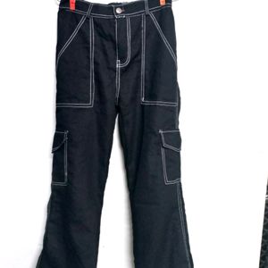 Black Cargo Jean